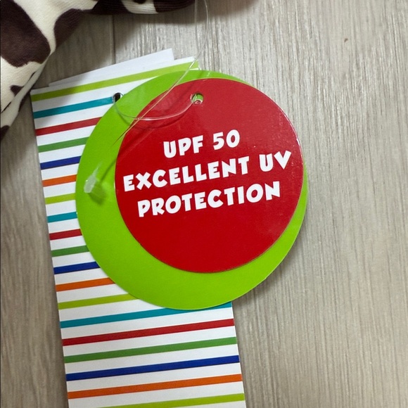 Rising Star Pink and Brown Heart Swimsuit - Picture 3 of 8